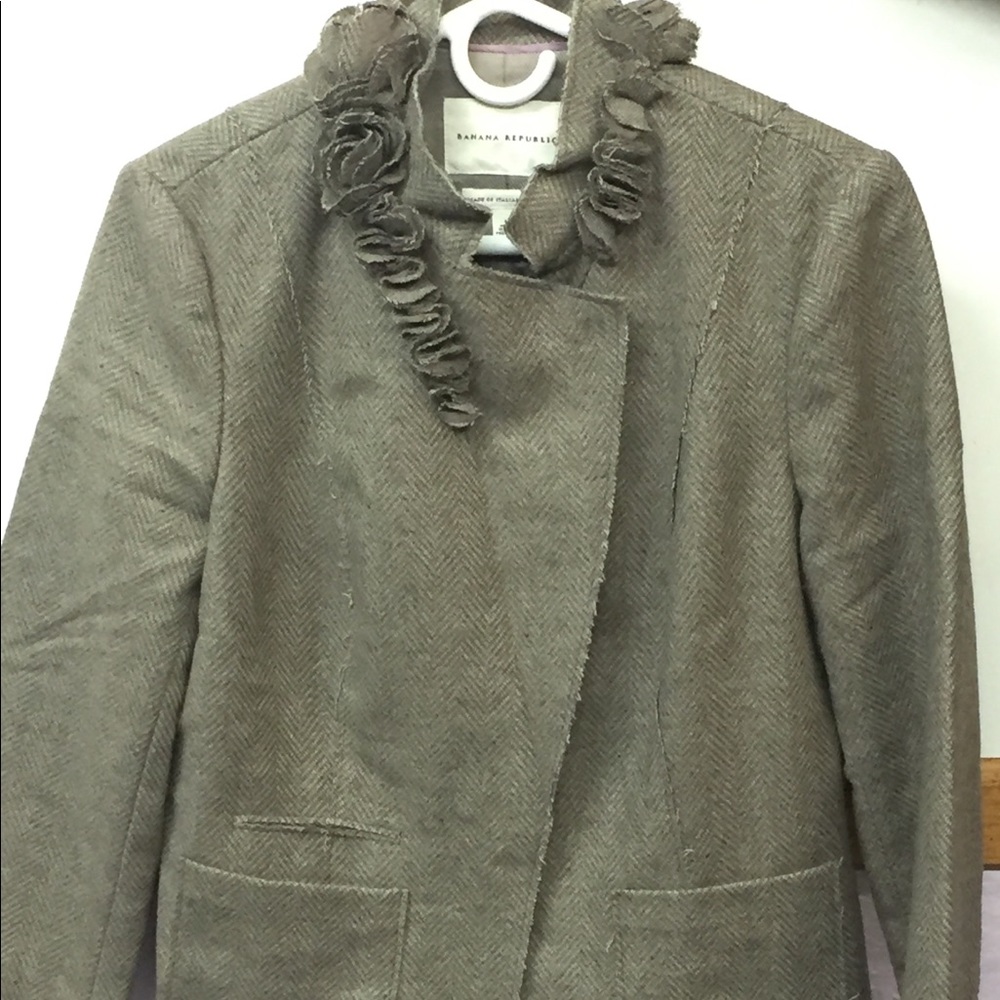 Banana republic Italian fabric blazer